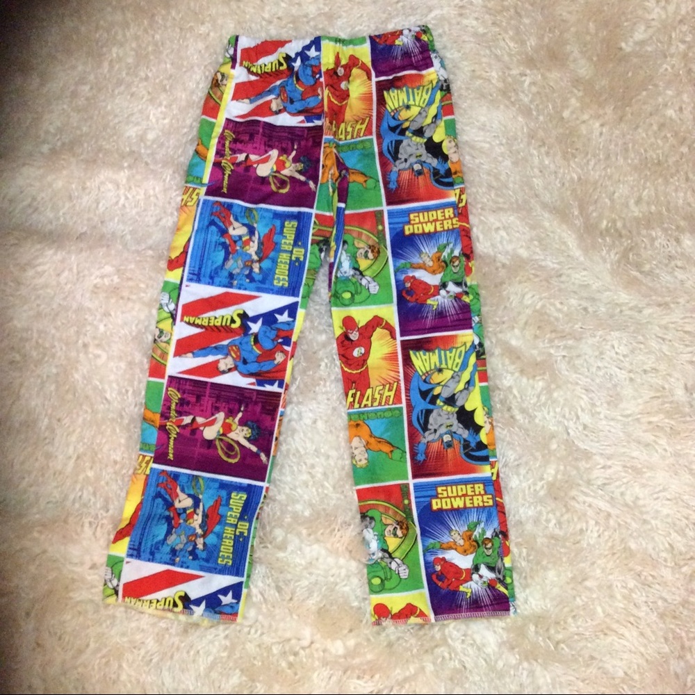 kids Superheroes pajamas pants